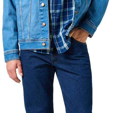 Wrangler Herren Jeans 13MWZ, Original Regular Bootcut Fit, Straight Leg, DARK STONE, 38W / 34L