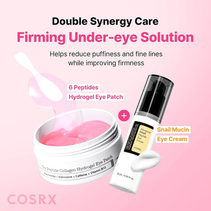 COSRX Pink Peptide Collagen Hydrogel Eye Patches 60pcs
