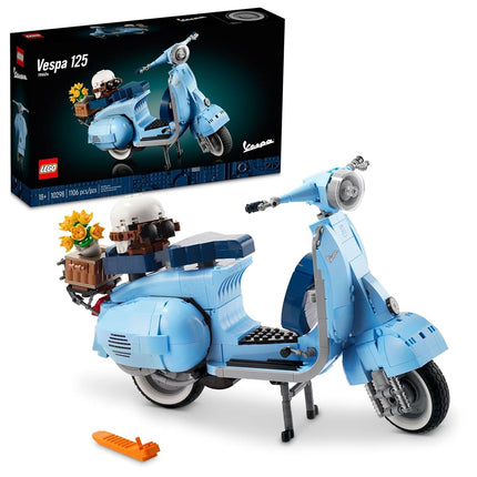 Lego Vespa 125 10298 Model Building Kit; Build a D