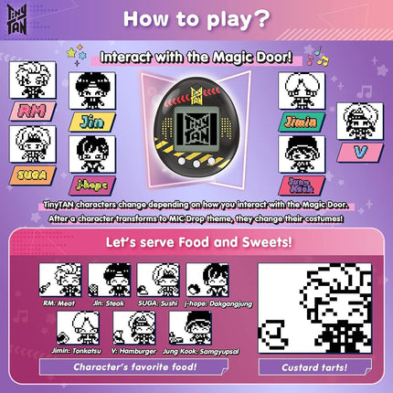 TAMAGOTCHI Bandai Deluxe: Tiny Tan-V (88877)