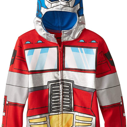 Transformers Boys' Optimus Prime Character Hoodie 