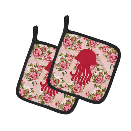 Caroline's Treasures Jellyfish Shabby Chic Pink Ro