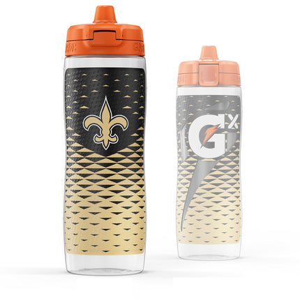 Gatorade Gx NFL Non-Slip Squeeze Bottles, 30 fl oz