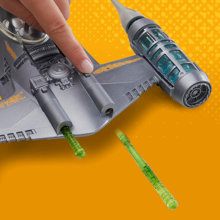 Star Wars Epic Hero Series The Mandalorian's N-1 Starfighter Set, Action Figure Toys for 4+ Year Old Boys and Girls