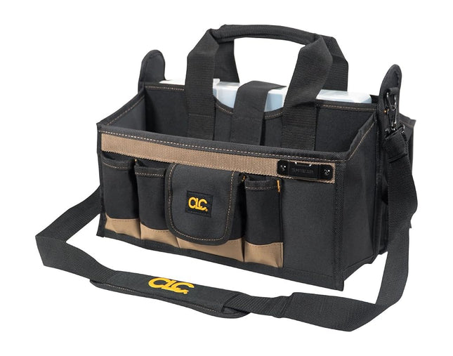 Custom LeatherCraft 1529 16-Pocket, 16-Inch Center Tray Tool Bag
