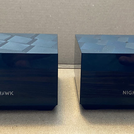 Ubcwin NETGEAR Nighthawk 全家用网眼 WiFi 6 系统 (MK62) - AX1800 路由器带1个卫星扩展器，覆盖范围高达3000平方英尺和25+设备，MK62-100NAS