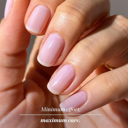 LONDONTOWN Illuminating Nail Concealer, Milky Sheer Pink Polish - Long Lasting Brightening Lacquer Nail Care for Discolored, Yellowing Nails, .40fl oz