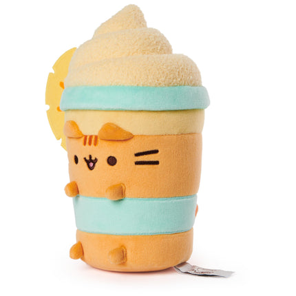 GUND Pusheen Pineapple Float Plush, Cat Stuffed Animal for Ages 8 and Up, Orange, 9.5”