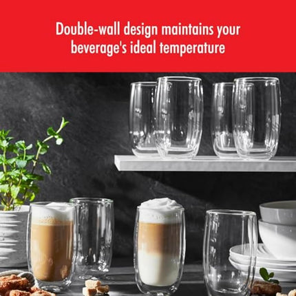 Henckels ZWILLING J.A. Zwilling ja henckels Sorrento Latte Glass, Glass, 2-Piece, 5 Pound