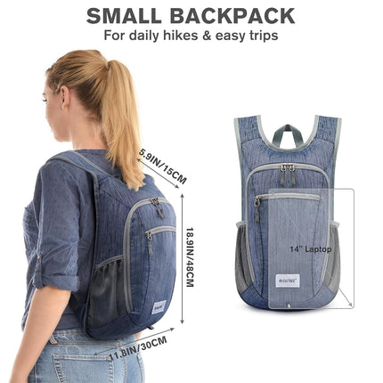 G4Free 20L Hiking Backpack Lightweight Packable Hiking Daypack Small Travel Outdoor Foldable Shoulder Bag