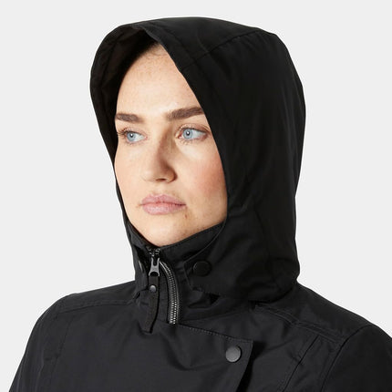 Helly Hansen Women's W Welsey II Trench Insulated, Black, S