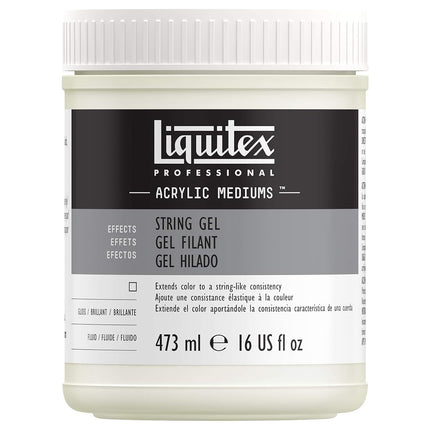 Liquitex 9116 Professional String Gel Effects Medium, 473 ml