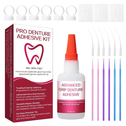 Dental Lab Instant Bonding Dental Glue for Denture