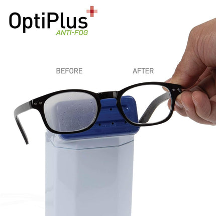 OptiPlus 200-Count Pre-Moistened Anti-Fog Lens Wipes, 6" x 5"
