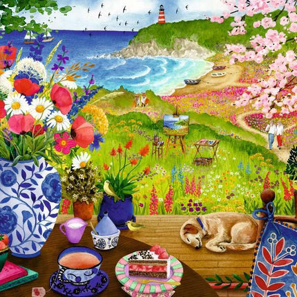 Ravensburger Children Puzzles Seaside Window View - Ages 9+