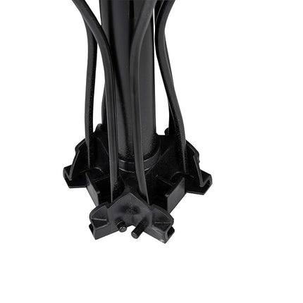 Champro Sports Pro-Grade Folding Batting Tee, Adjustable Height from 30" to 45", Black,