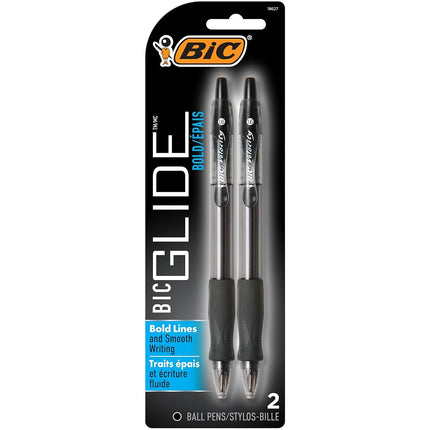 Bic Velocity Bold Ball Pen, Bold Point, 1.0Mm, Bla