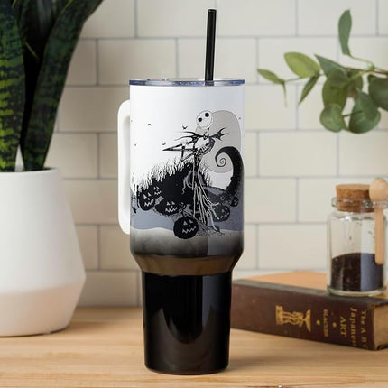 Disney El Extraño Mundo de Jack Vaso Térmico de Acero Inoxidable | 40 Onzas