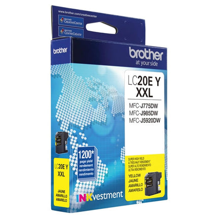 Brother LC20EY ink cartridge Original Yellow 1 pcs