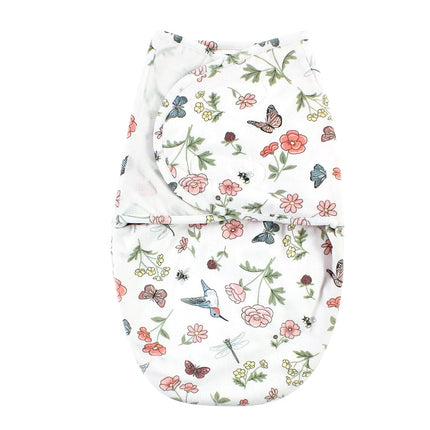 Arrullo de piel sintética de felpa unisex Hudson Baby, Jardín de colibríes, 0-3 meses