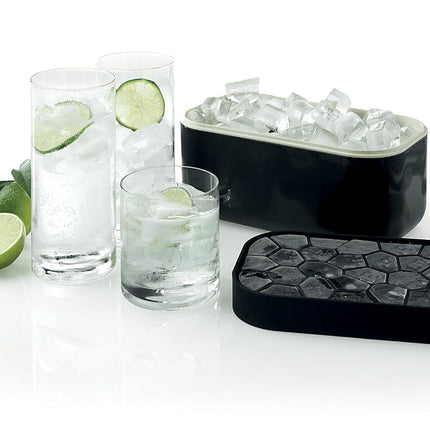Lekue Ice Box | Ice Cube Tray for Freezer with Lid