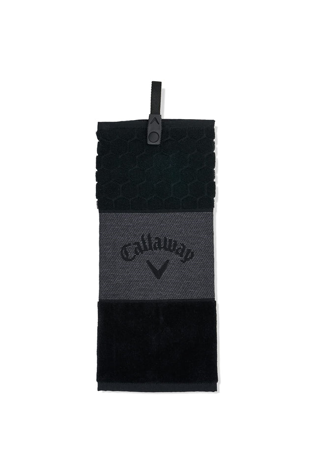 Callaway Golf Tri Fold Towel 2023 Black