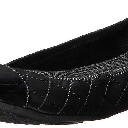 The Children's Place Girls' Ballet Flat Sandal, Black-Ballet 2, YOUTH 4 M US Big Kid