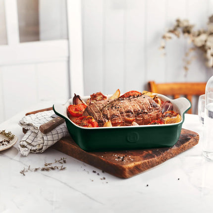 Emile Henry 9" x 9" / 2 qt Square Baking Dish- Modern Classics Collection| Evergreen
