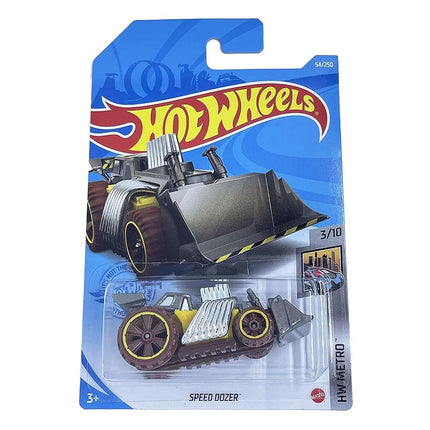 Hot Wheels - Speed Dozer - HW Metro 3/10 [Yellow] 