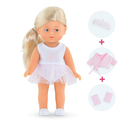 Corolle Mini Corollines Rosy Ballerina 9000240130 Suitcase 20 cm from 3 Years