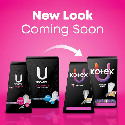 U by Kotex Curves Regular Liners, Unscented, 40 Count (Pack of 8)