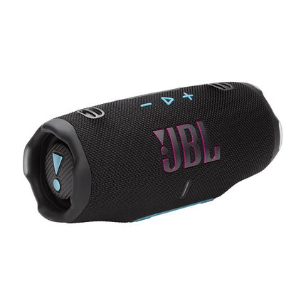 JBL Charge 6 - Altavoz Bluetooth Portátil Resistente al Agua y a las Caídas, Sonido JBL Pro Audaz y AI Sound Boost, 28 Horas de Reproducción, Batería Externa Integrada y Incluye una Correa de Transporte Resistente/Extraíble (Negro/Verde azulado)