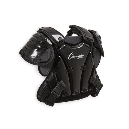 Champion Sports P230 Sport Armor Style Chest Protector, Black, 3mm