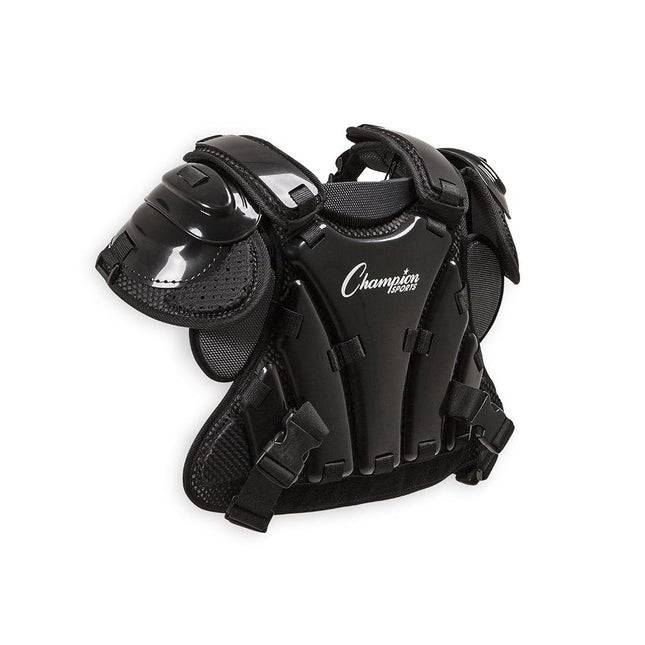 Champion Sports P230 Sport Armor Style Chest Protector, Black, 3mm