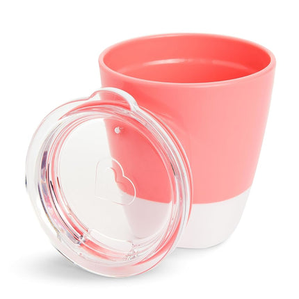 Munchkin RIIMUHIR Splash Toddler Cups with Training Lids, 7 Oz, 4 Pack