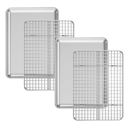 Deedro Stainless Steel Baking Sheet & Cooling Rack