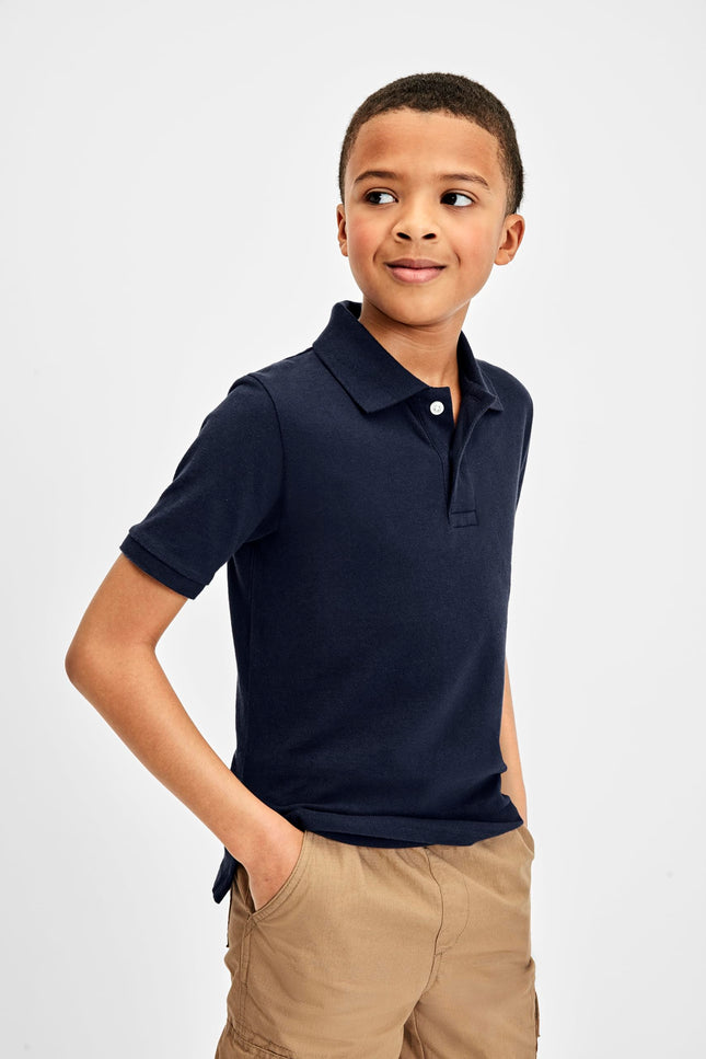 The Children's Place boys Short Sleeve Pique Polo