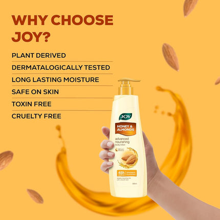 Joy Honey & Almonds Nourishing Body Lotion 500ml