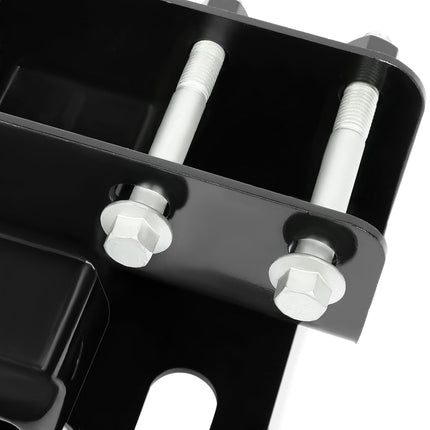 ALMULOO 2" Inch Tow Towing Trailer Hitch Receiver Assembly Class 3 Compatible with 2021-2025 Bronco Steel Powder Coated Black