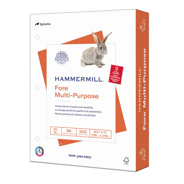 Hammermill Printer Paper, Fore Multipurpose 20 lb 