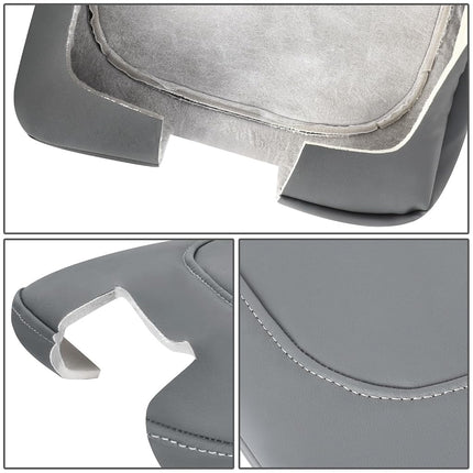 DNA MOTORING Funda para tapa de consola central compatible con Ram 1500/2500/3500 13-18, gris, GECS-013