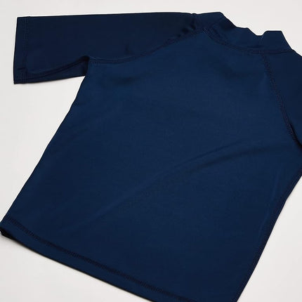 Kanu Surf Little Boys' Toddler Fiji UPF 50+ Sun Protective Rashguard, Navy, 3T