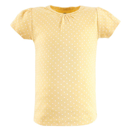 Hudson Baby Camisetas de manga corta unisex para bebé, diseño botánico de otoño, de 6 a 12 meses