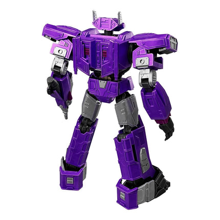 Blokees Figures - Transformers (Model Kit) 71184 - Classic Class(CC) 18-Movie8 Shockwave （Luminous Eyes & Chest）