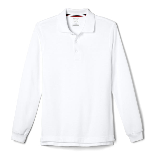 French Toast Pique Polo School Uniform Shirt with 
