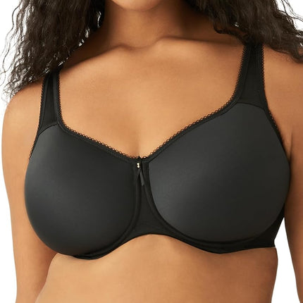 Wacoal Women's Underwired Plain Bra - Black - 40D (90D EU)
