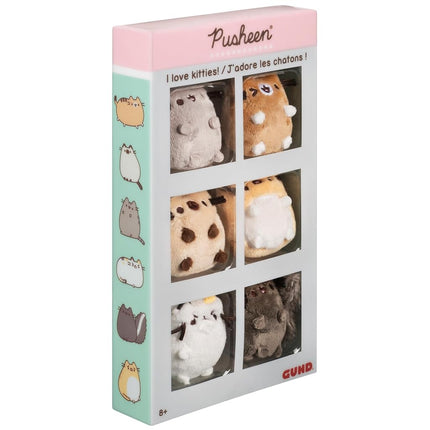 GUND Pusheen Comic Collector 6 Plush Figure Set