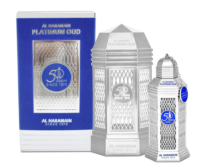 Platinum Oud by Al Haramain for Unisex - 3.4 oz EDP Spray