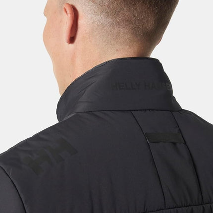 Helly Hansen Men's Crew Insulator Jacket 2.0, Ebony, S