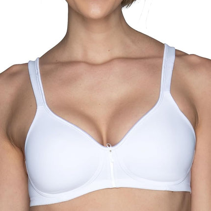 Vanity Fair Women's Bra with 2-Way Convertible Straps, Body Caress Full Coverage, Lightly Lined Cups Up to Dd, Star White, 42B